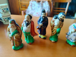 Figuras Porcelana China - Los 8 Inmortales