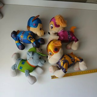Lotto 8 peluches Paw Patrol giocattoli bambini