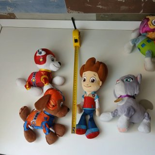 Lotto 8 peluches Paw Patrol giocattoli bambini