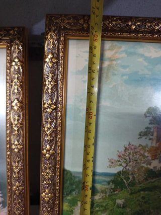 Cuadros decorativos dorados
