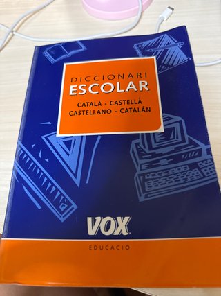 Diccionari escolar català-castellà, castellano-...