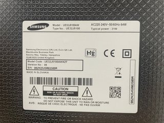 Televisor Samsung 32 Negro/Plata