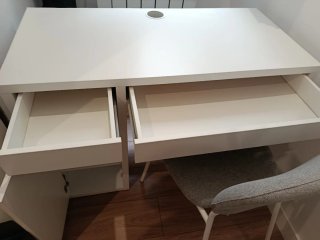 Escritorio MICKE Blanco Ikea
