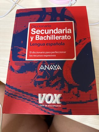 Diccionario secundaria y bachillerato lengua es...