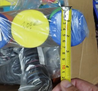 Panetas para aparejos de pesca 10 unidades 3 €