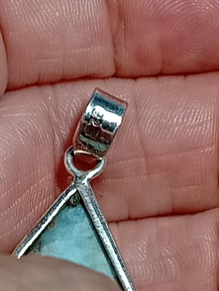 Colgante Plata de Ley Larimar