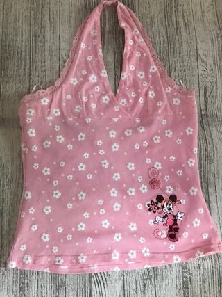 Camiseta rosa Minnie Mouse niña