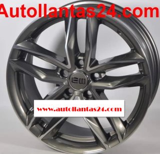 Juego de 4 llantas audi rs600 antracita 18 r054430