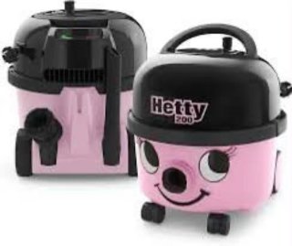 Aspiradora Hetty rosa