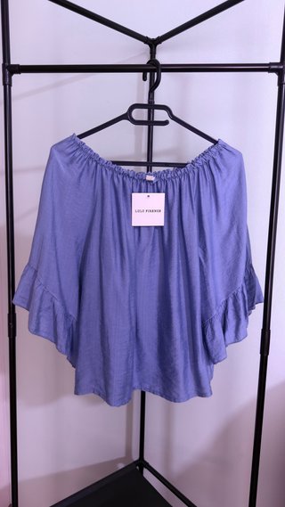 Lulu Firenze Maglia Azzurra Taglia Unica
