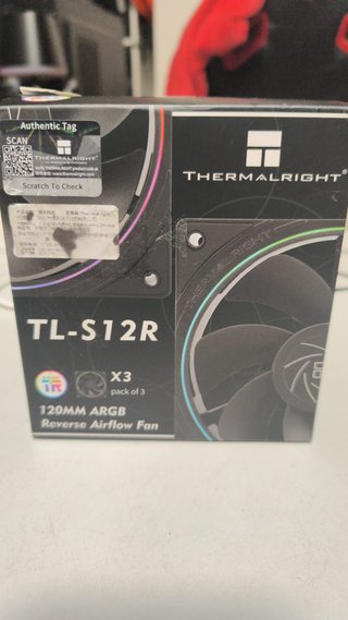 Thermalright TL-S12R Pack 3 Ventole ARGB Reverse