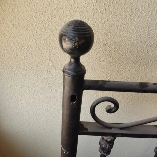 Cabecero de forja para cama de 135 cm