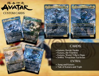 Tarjetas personalizadas MTG Avatar