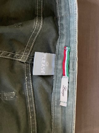 Pantaloni donna verde vintage