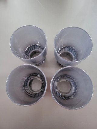 Set 4 Bicchieri Kartell Fumé