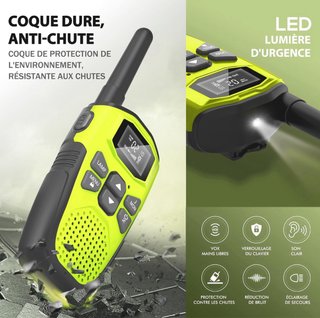 Walkie Talkie Recargable Largo Alcance 5km