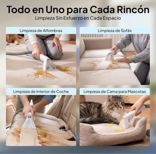 Livatro Limpia Tapicerías con Gran Depósito