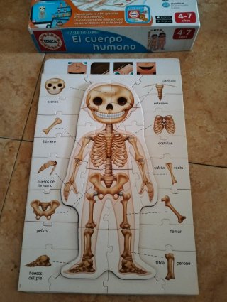Puzzle Educa El Cuerpo Humano 4-7 años