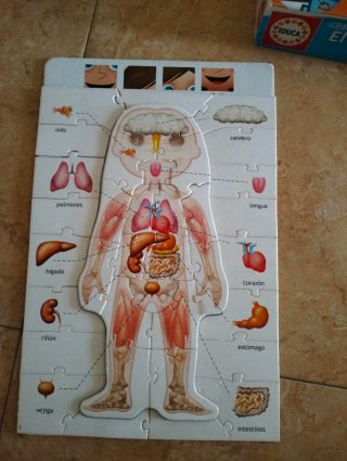 Puzzle Educa El Cuerpo Humano 4-7 años