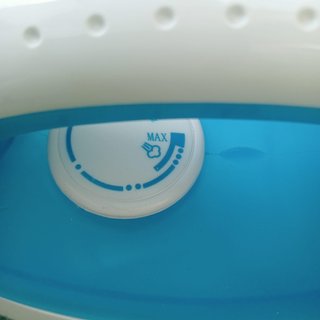 Plancha Bluesky azul y blanca