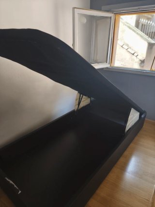 Cama canapé con colchón incluido
