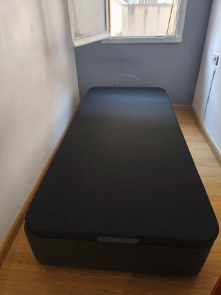Cama canapé con colchón incluido