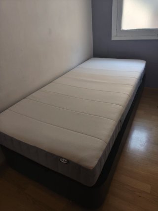 Cama canapé con colchón incluido