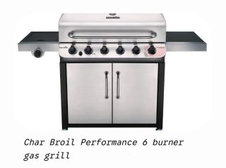 Barbecue a Gas Char-Broil Performance 6 Fuochi