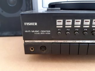 Tocadiscos Fisher MCE 4025 Vintage