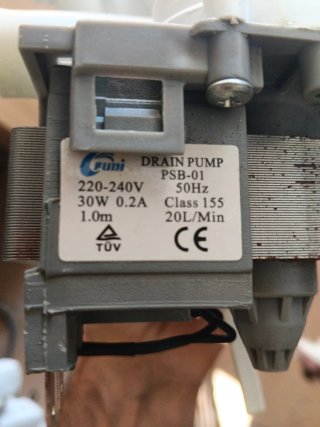 Bomba desagüe FUDI PSB-01 Lavavajillas