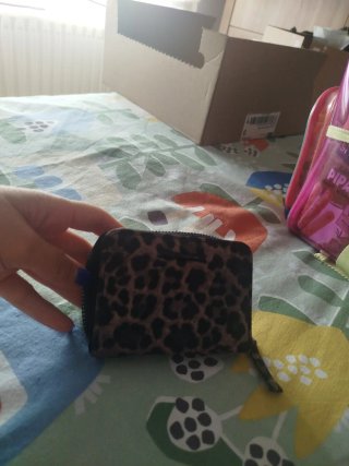 Monedero/Billetero estampado animal print
