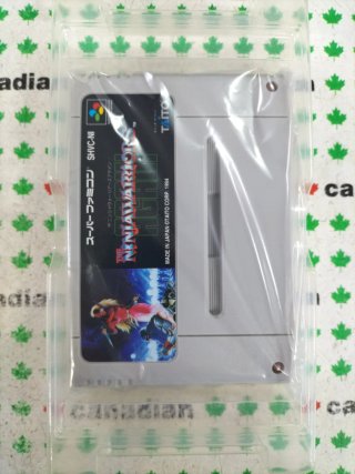 The Ninja Warriors Again SNES Taito