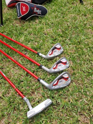Set Palos Golf Boston niños talla 2