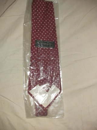 Corbata Christian Dior Lunares