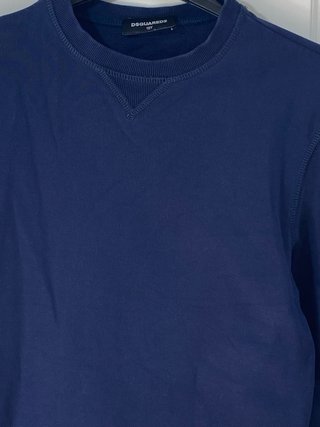 Felpa Dsquared2 taglia 12 anni XS blu