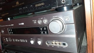 Amplificador Yamaha RX-V630RDS Plata