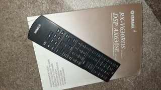 Amplificador Yamaha RX-V630RDS Plata