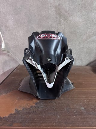 Carenado frontal, ram air y araña Yamaha R6R 06-07