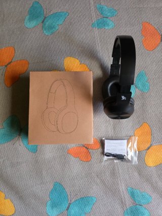 Cuffie nere Bluetooth nuove