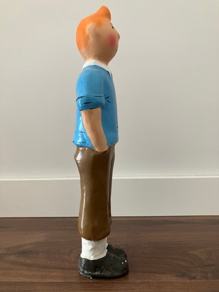Figura Tintín papel maché única