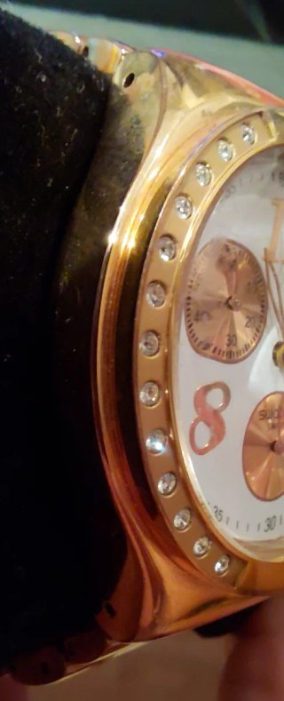 Swatch Irony Chrono Dreamwhite Rose Gold