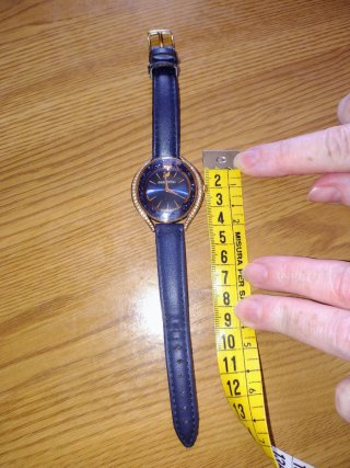 Orologio Swarovski donna blu e oro usato