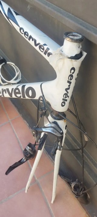 Cuadro Cervélo R3 Carbono + Shimano Dura-Ace, T54.