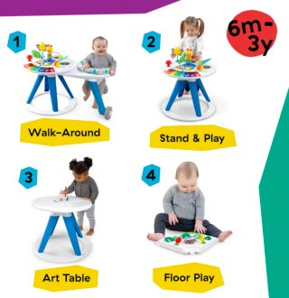 Centro de juegos y mesa Baby Einstein