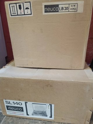Tocadiscos Vintage Neuco SL 140 Negro