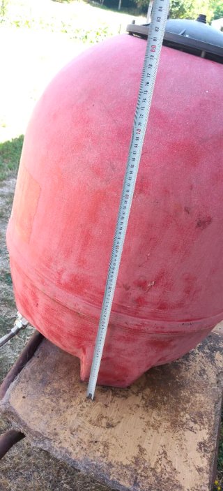 Depósito agua potable 100L