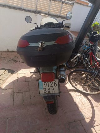 Honda Transalp 600 Verde/Plata