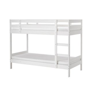 Litera Ikea Madera Blanca 90x200cm
