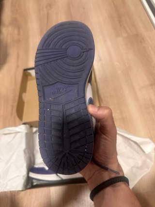 Nike Air Jordan 1 Low GS Azul Blanco