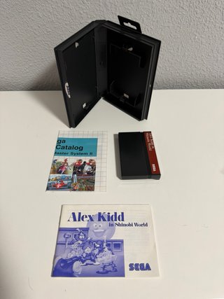 Alex Kidd in Shinobi World Master System